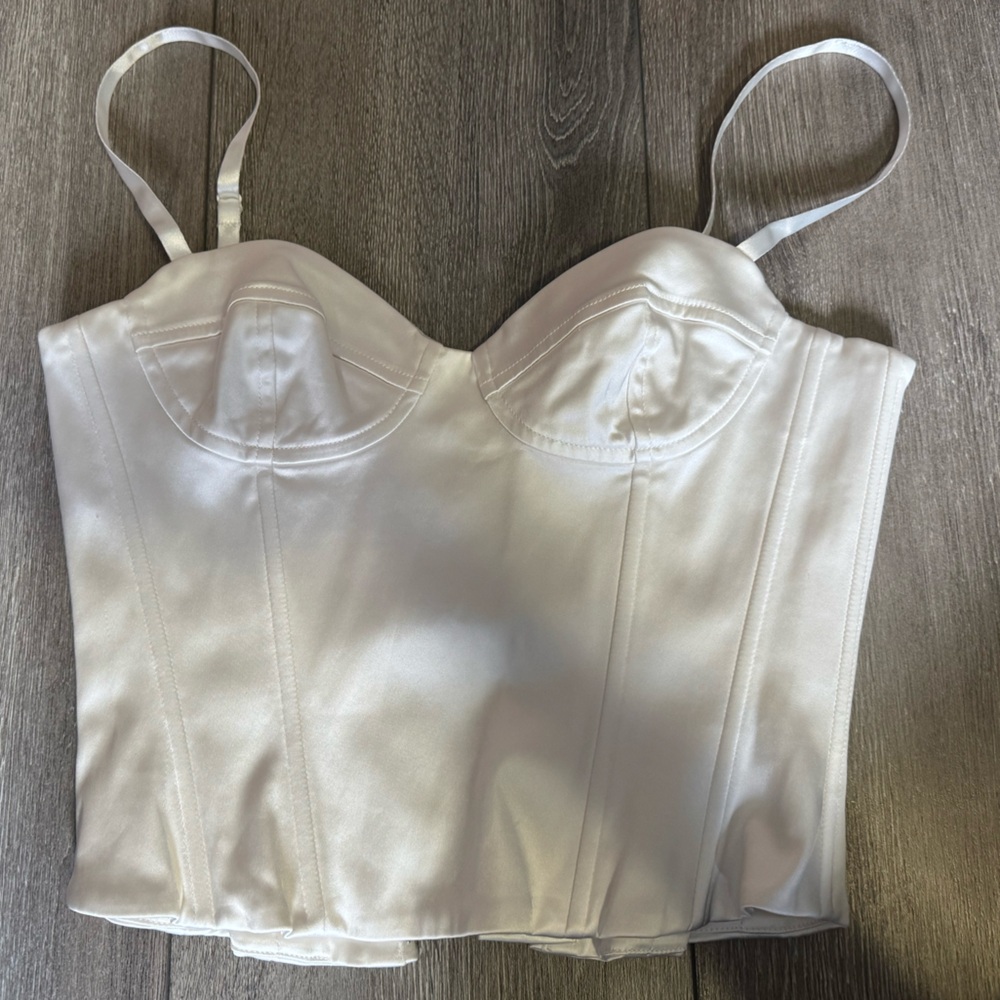 Aritzia Satin Corset
